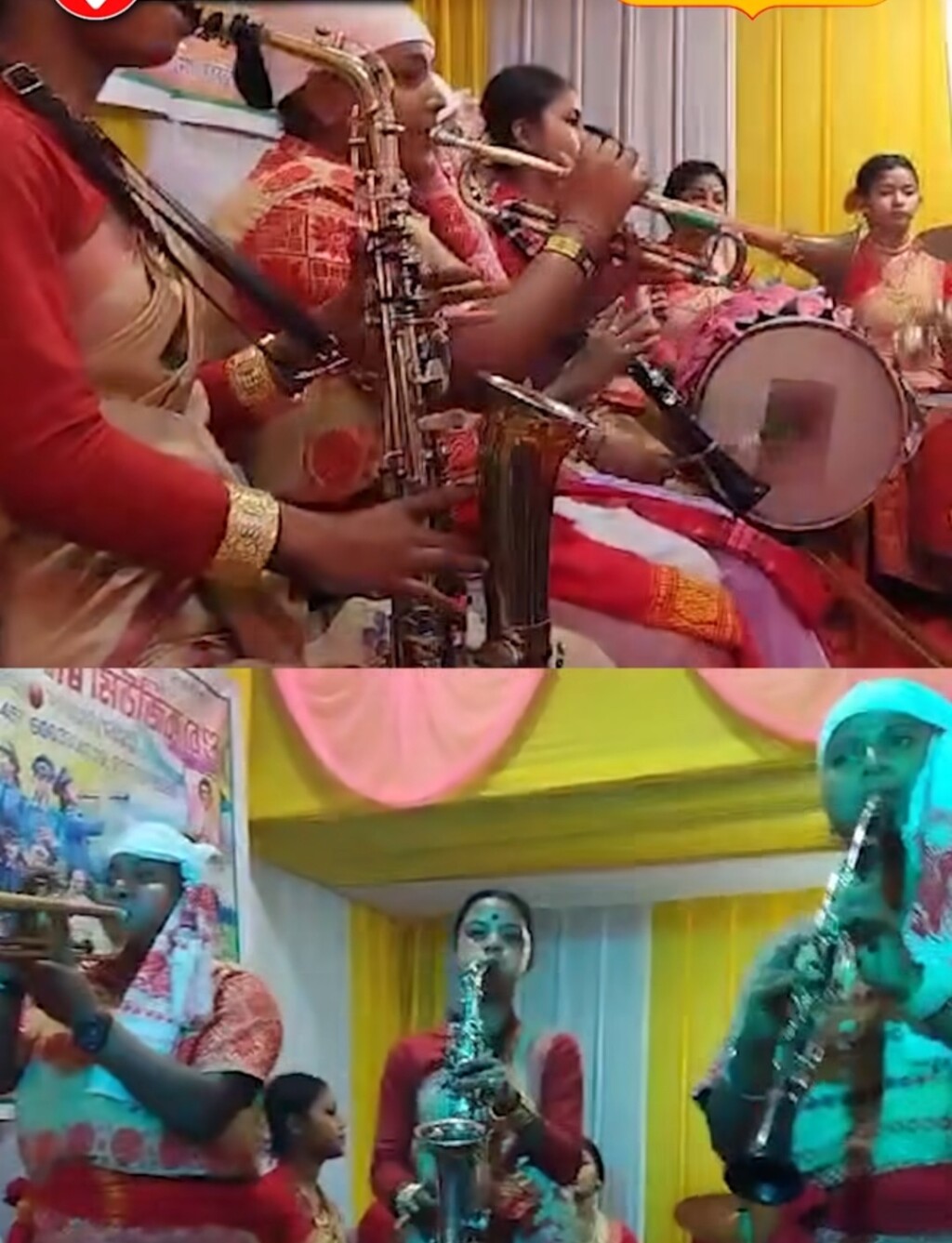 असम में दक्षिणा अग्रगामी 'सिस्टर म्यूजिक बैंड' मचा रहा है धूम