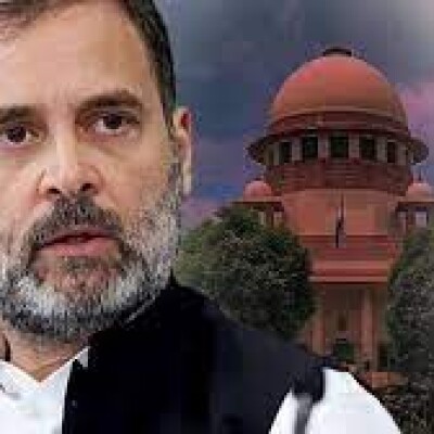 राहुल की सजा पर सप्रीम कोर्ट से रोक