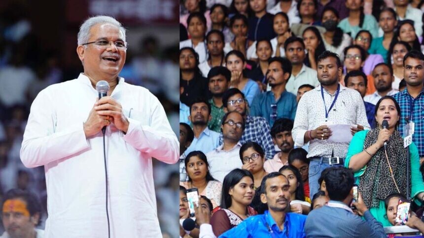 राजनीति में पढ़े लिखे युवा आएंगे  तो प्रदेश आगे बढ़ेगा- सीएम बघेल