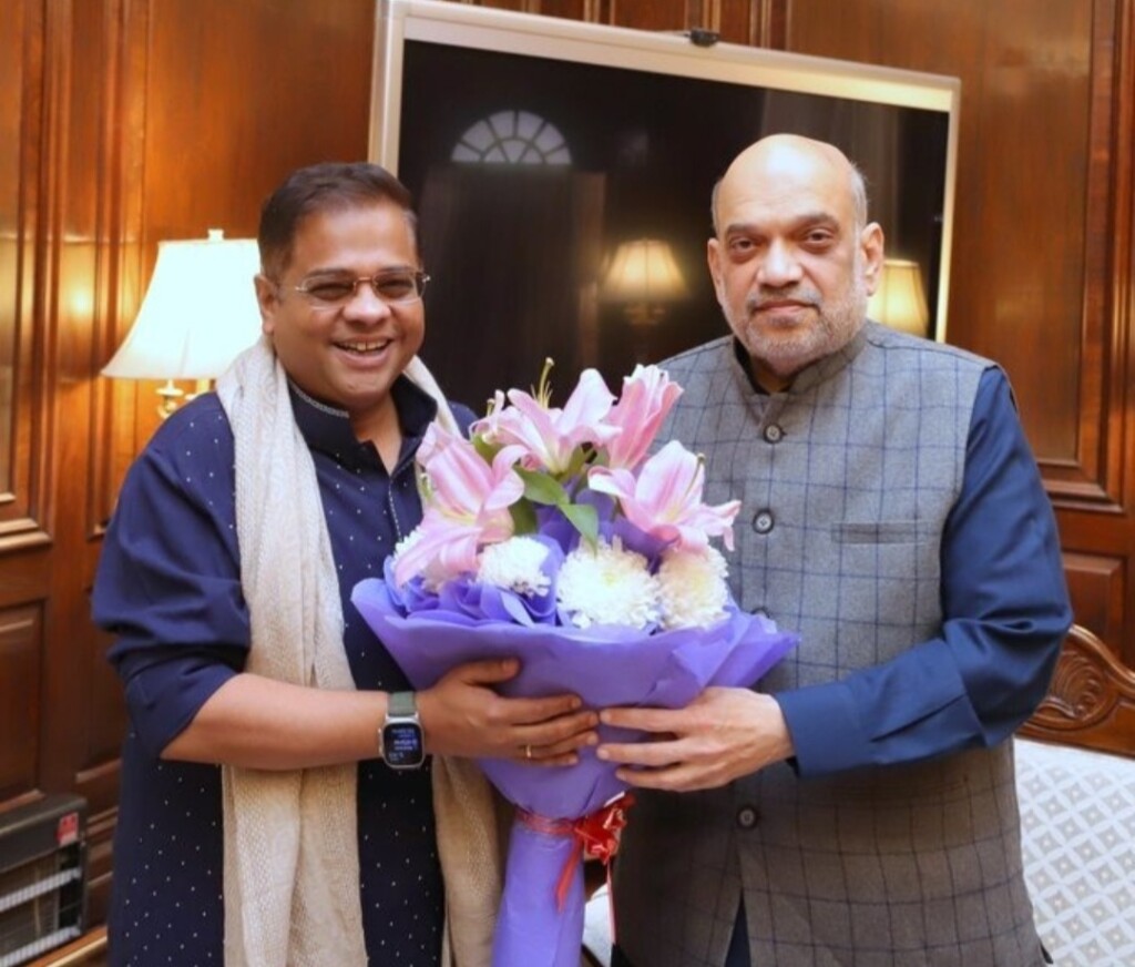 अमित जोगी शाह से मिले, भाजपा  में शामिल होने की अटकलें