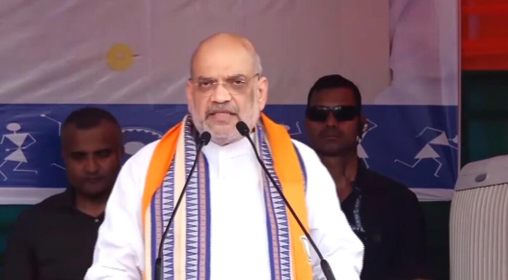 अमित शाह ने जारी किया छत्तीसगढ़ में भाजपा का घोषणा पत्र, क्या होंगे फायदे ....
