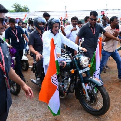 कांग्रेस की भरोसा यात्रा में शामिल हुए सीएम भूपेश बघेल, 90 विधानसभाओं से गुजरेगी